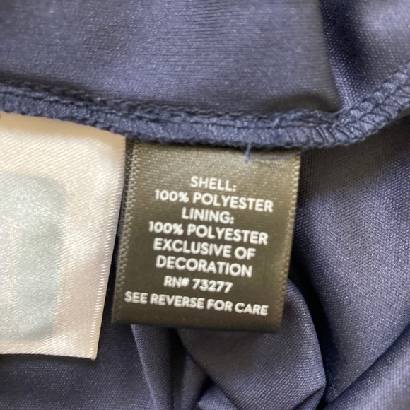 Simply Vera Vera Wang Sleeveless V Neck Shark-bite Hem Dress Size XS - Picture 10 of 12